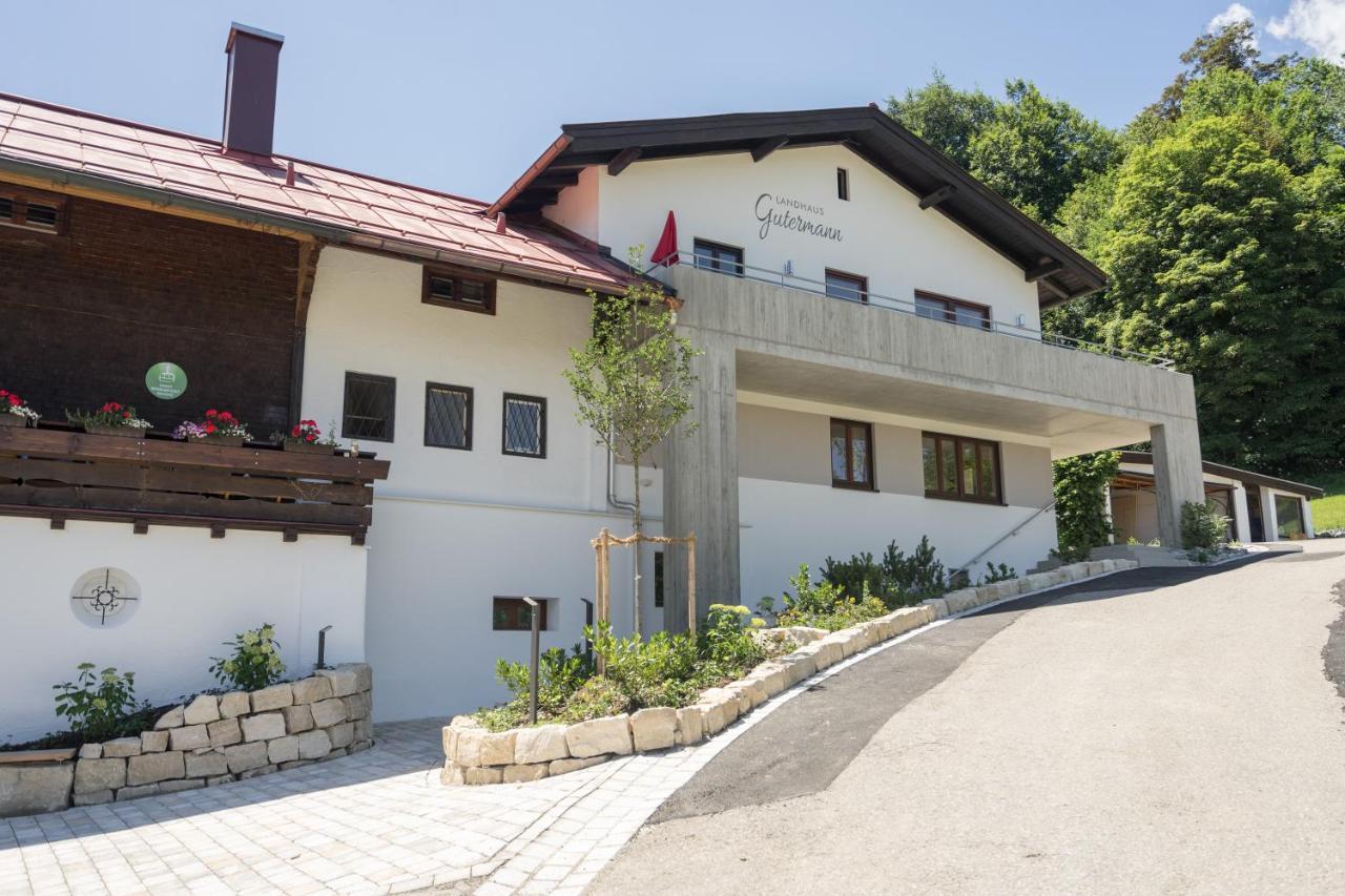 Ferienwohnungen Alpentraum - Landhaus Gutermann Oberstdorf Exterior foto