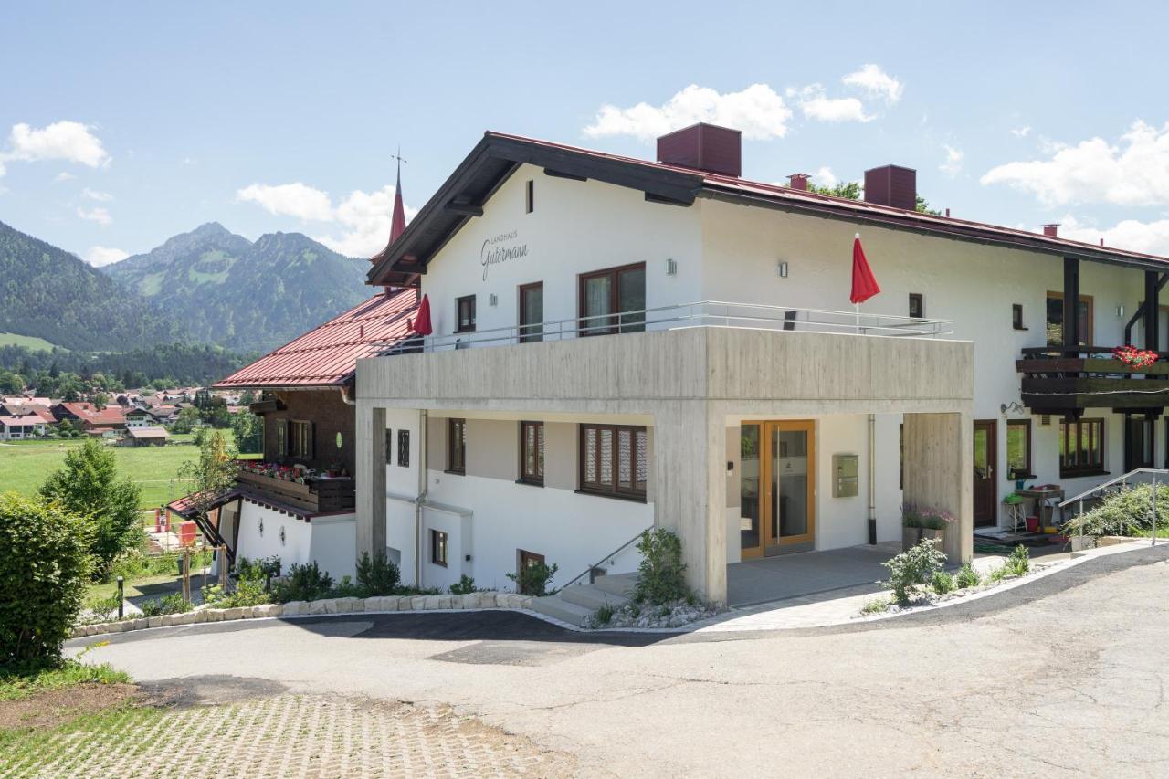 Ferienwohnungen Alpentraum - Landhaus Gutermann Oberstdorf Exterior foto