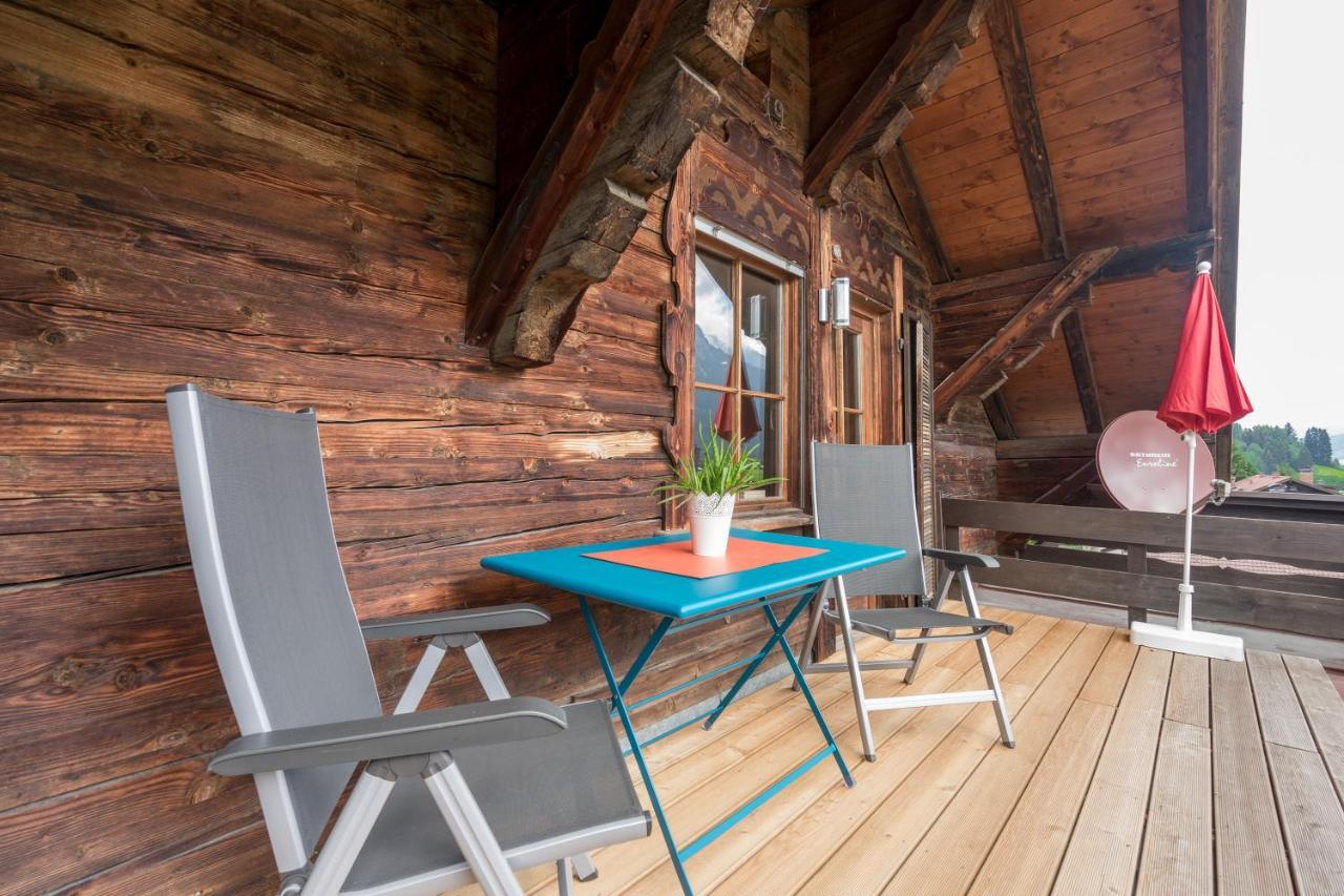 Ferienwohnungen Alpentraum - Landhaus Gutermann Oberstdorf Exterior foto